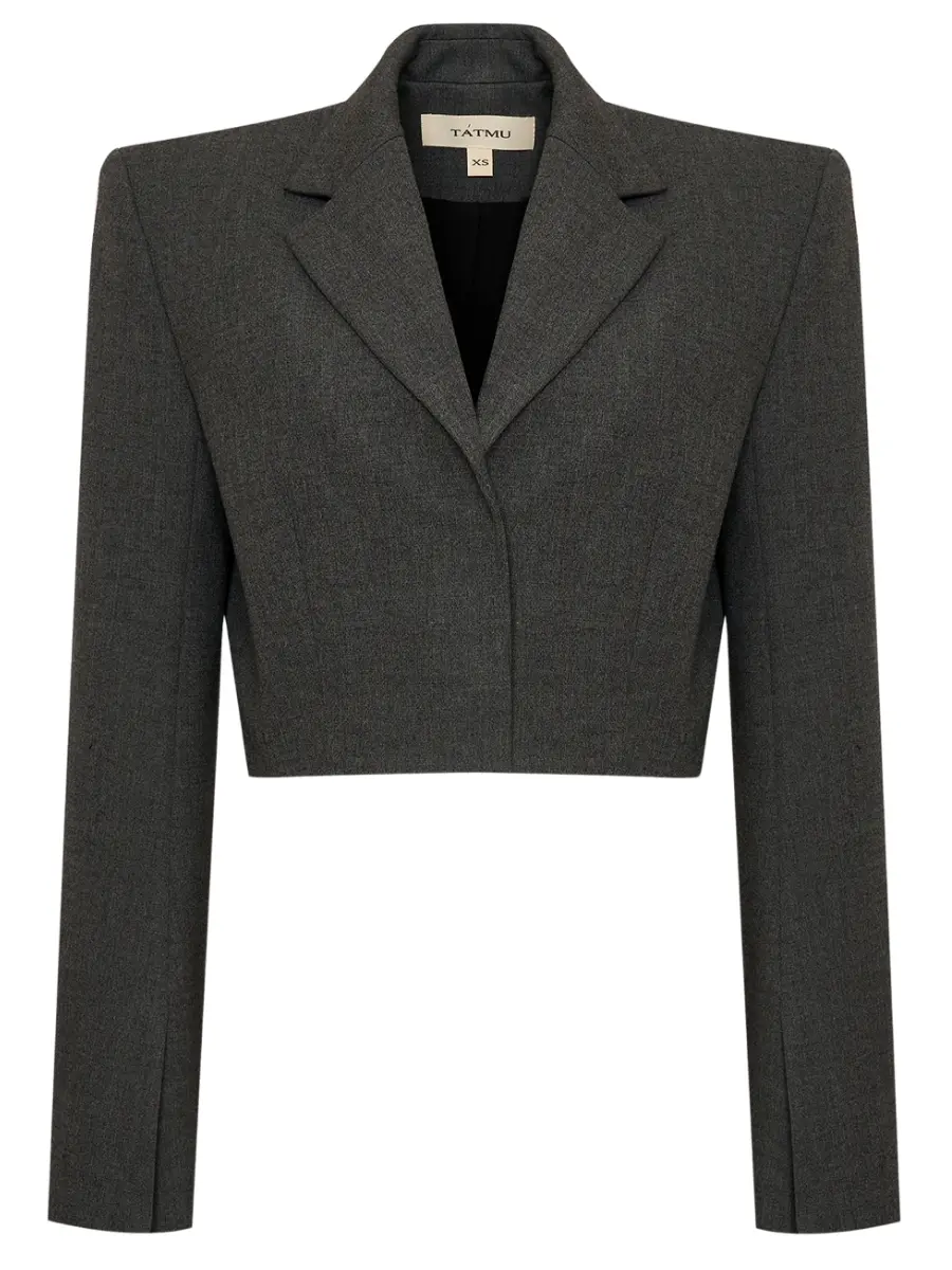 Жакет однотонный