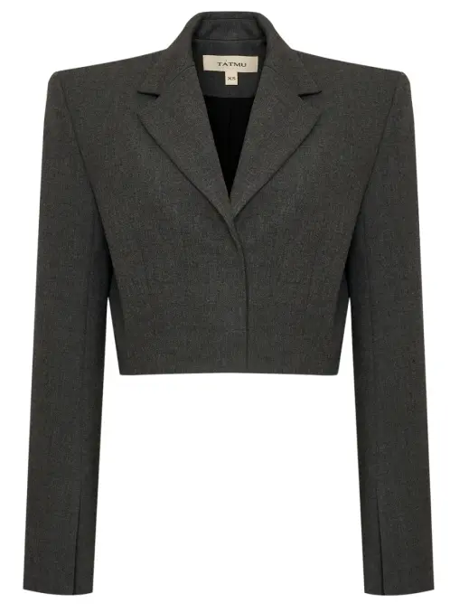 Жакет однотонный TATMU