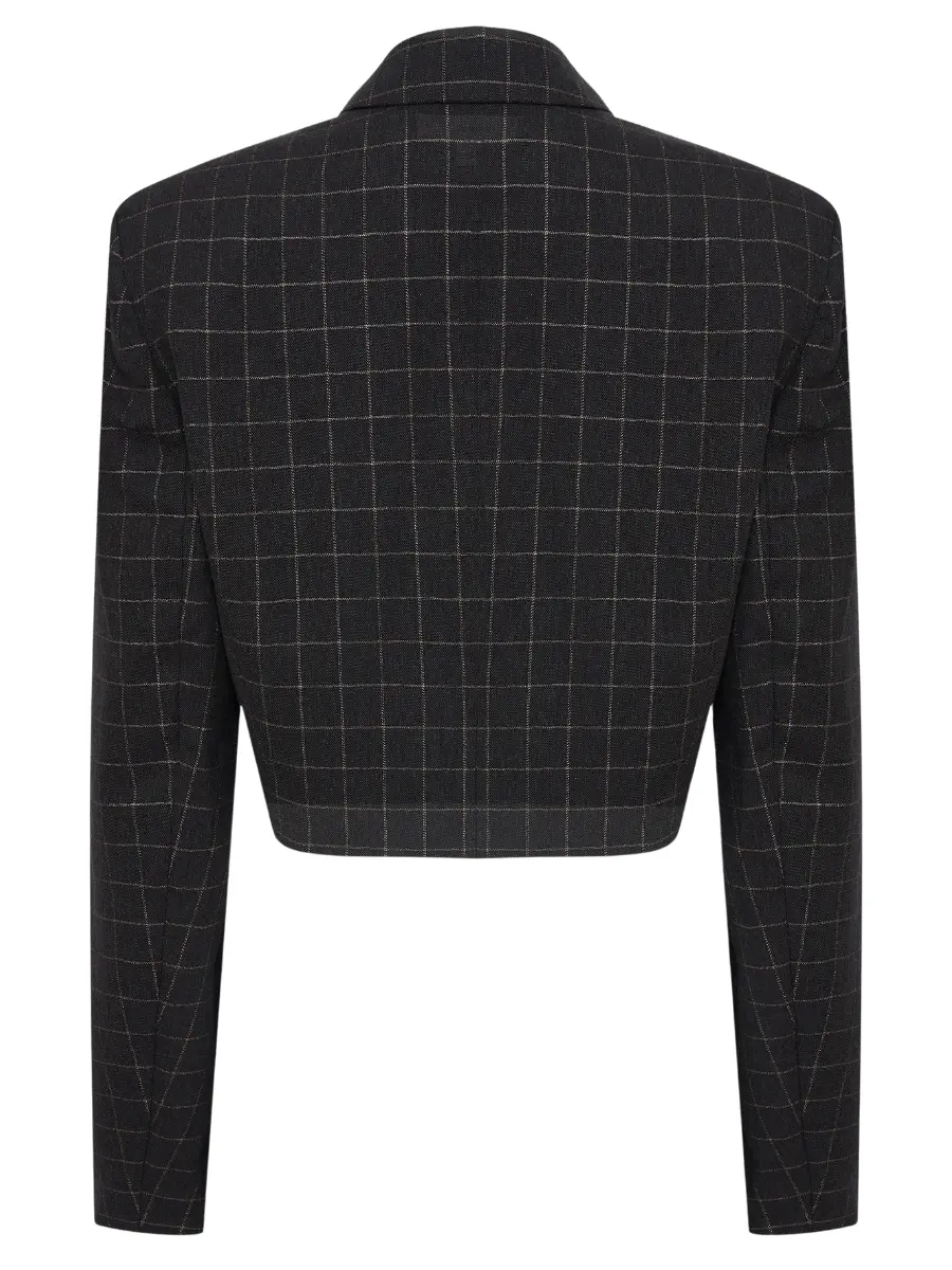 Жакет в клетку