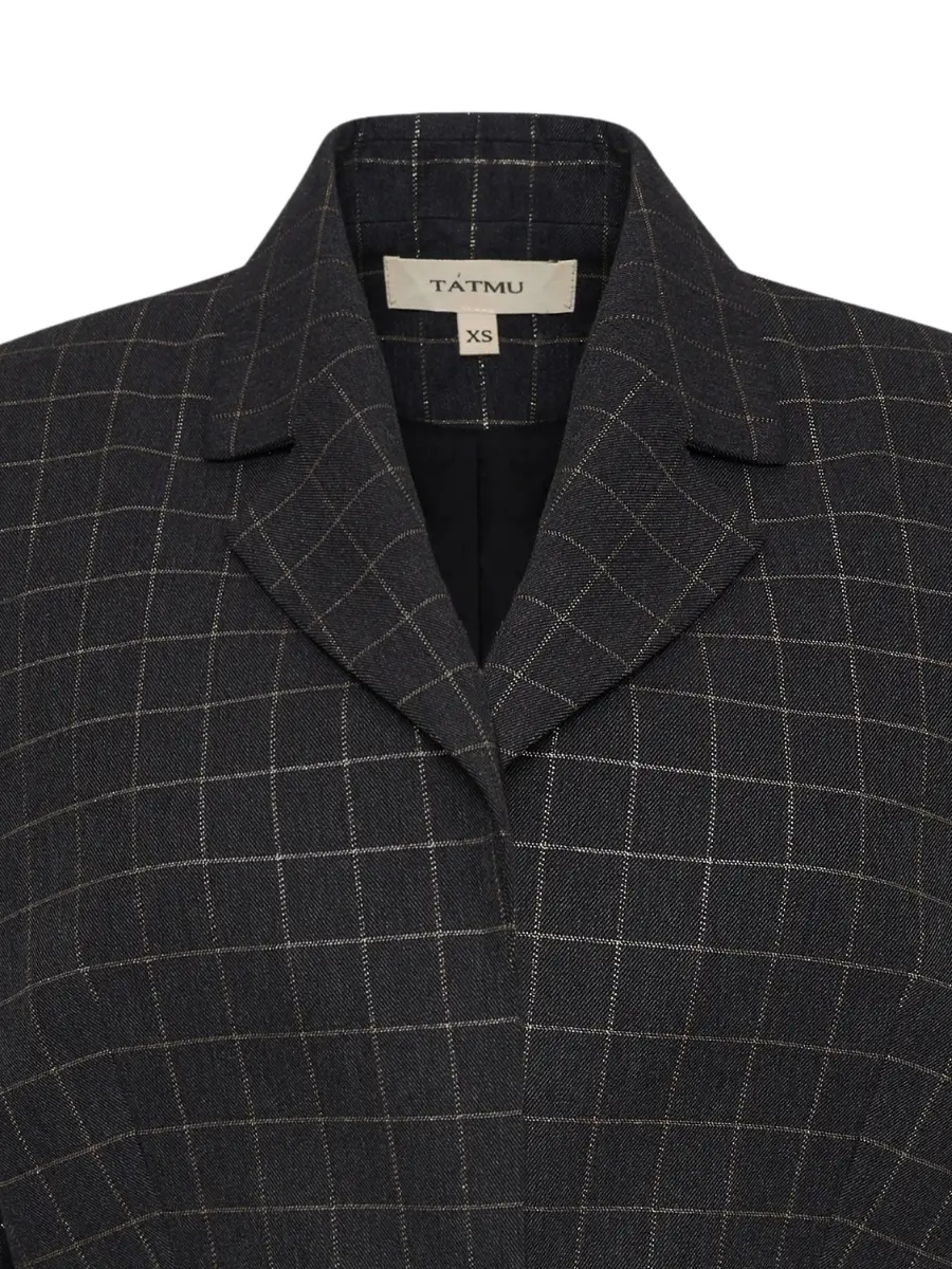 Жакет в клетку