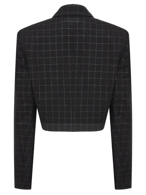 Жакет в клетку TATMU