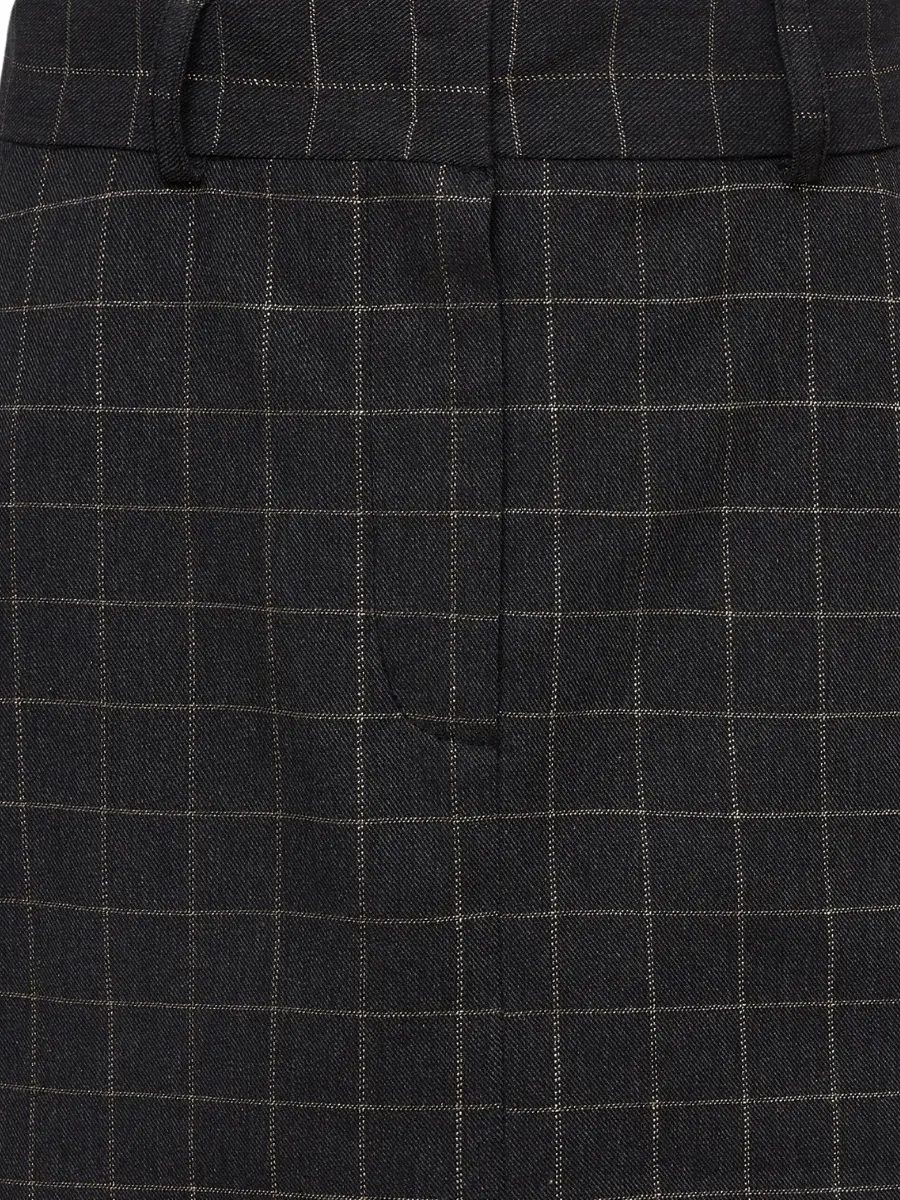 Юбка в клетку