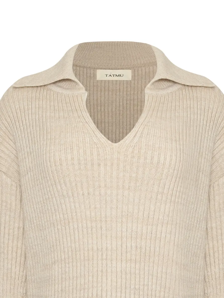 Свитер-поло из шерти мериноса