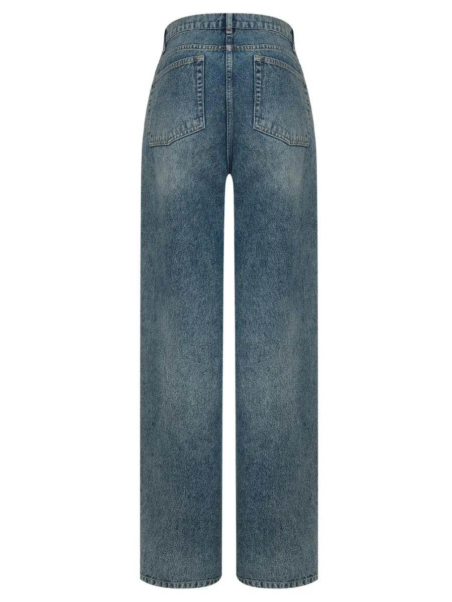 Джинсы хлопковые