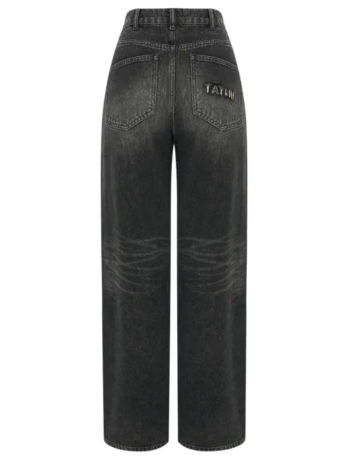 Джинсы хлопковые TATMU