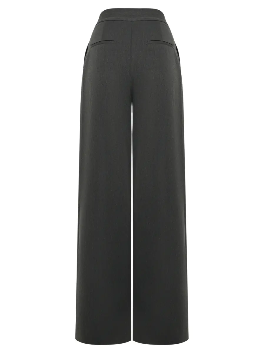 Брюки однотонные