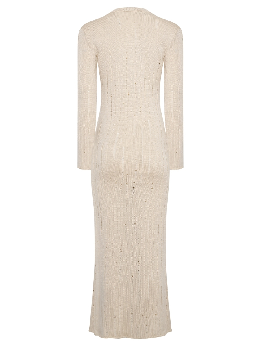 Платье однотонное