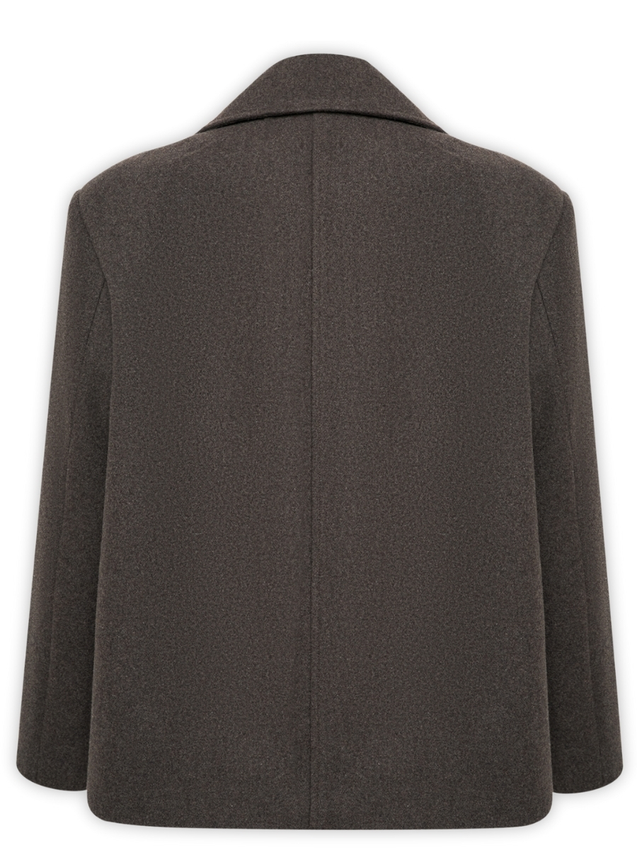 Полупальто DOWN TOWN однотонное