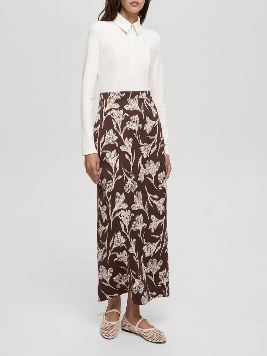 Юбка из хлопка