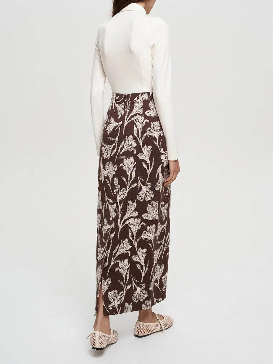 Юбка из хлопка