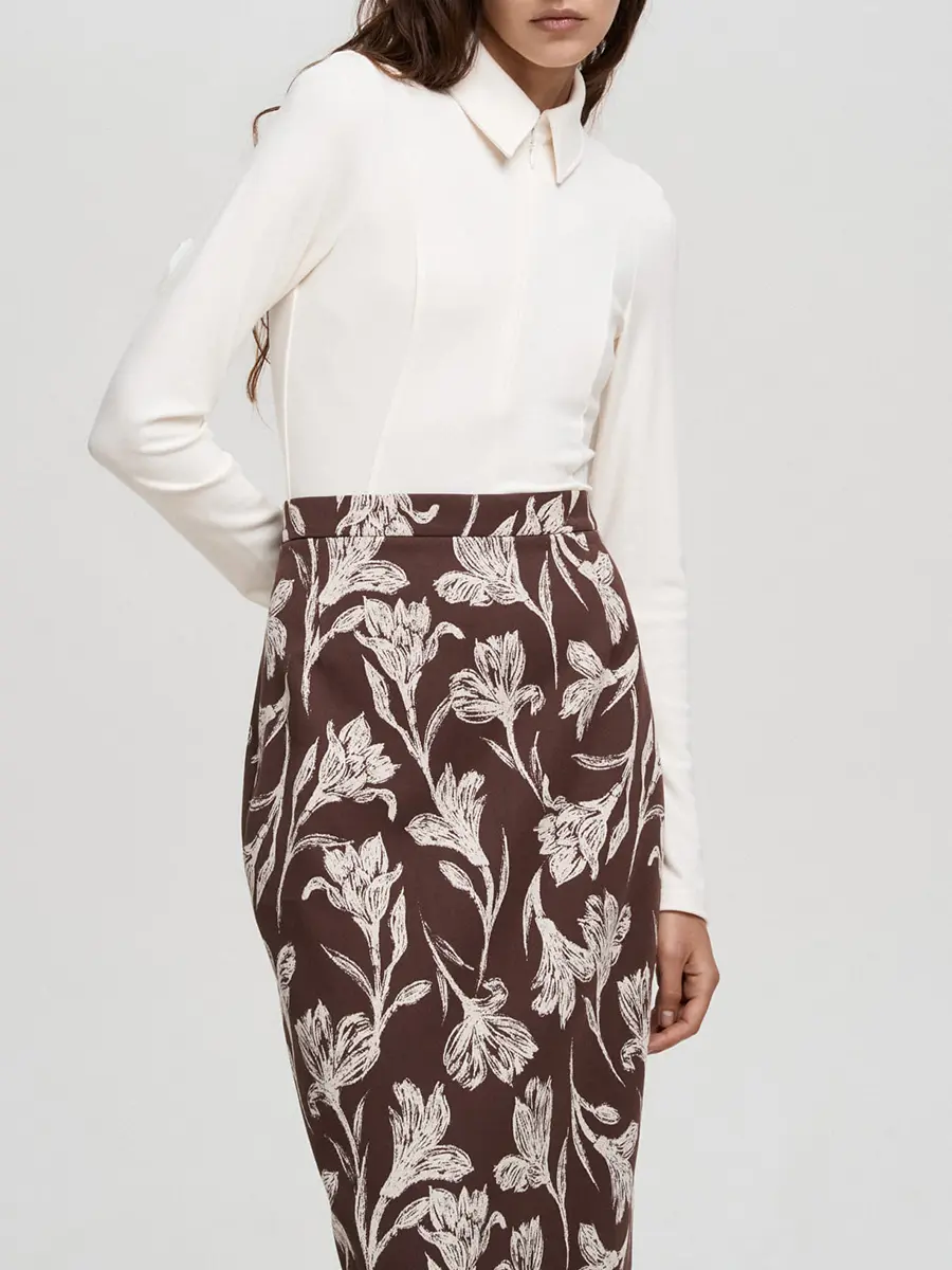 Юбка из хлопка