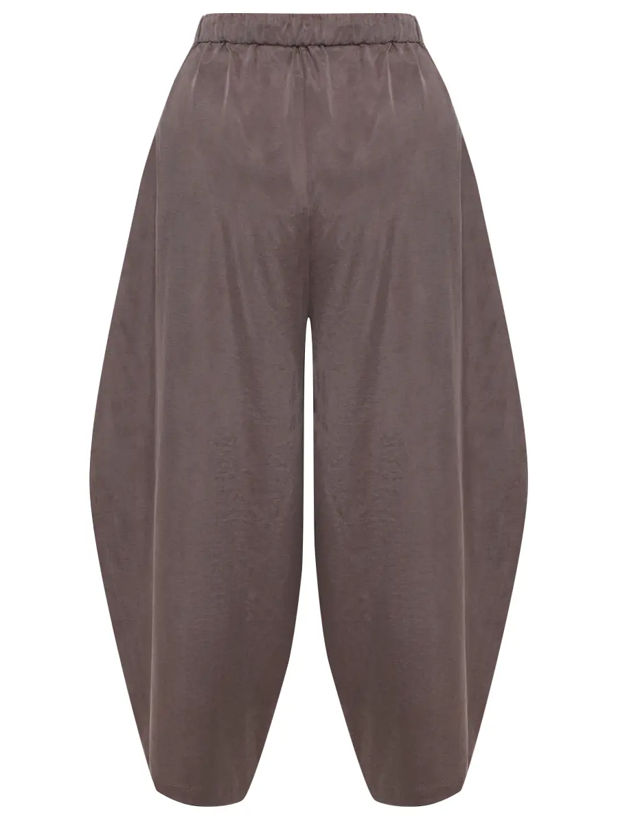 Брюки однотонные