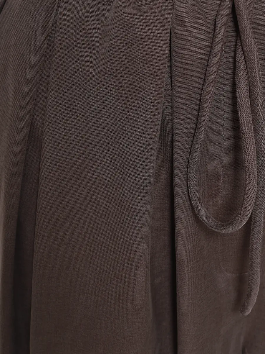 Брюки однотонные