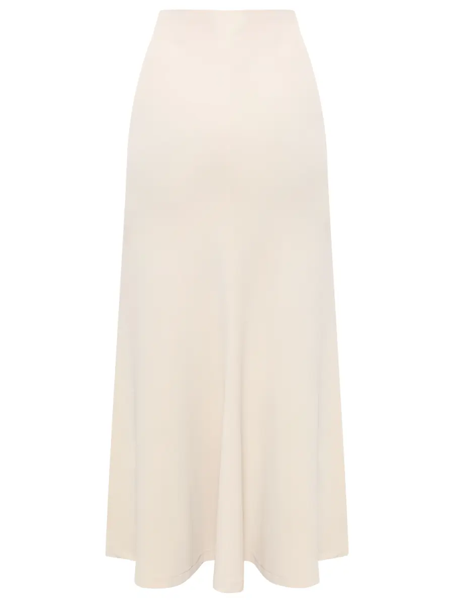 Юбка однотонная