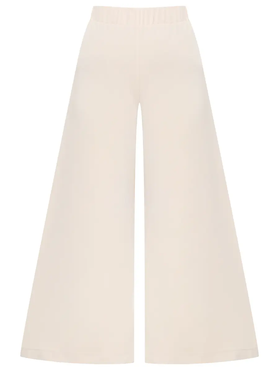 Брюки однотонные