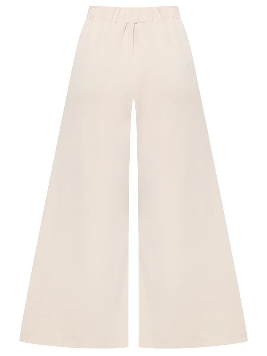 Брюки однотонные