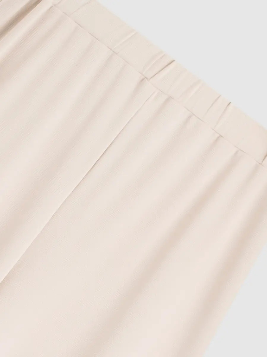 Брюки однотонные