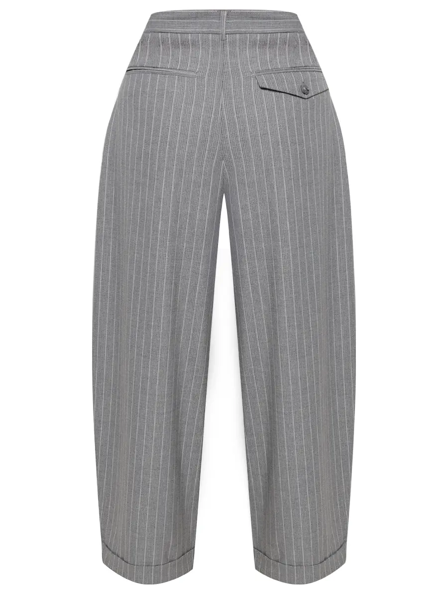 Брюки в полоску