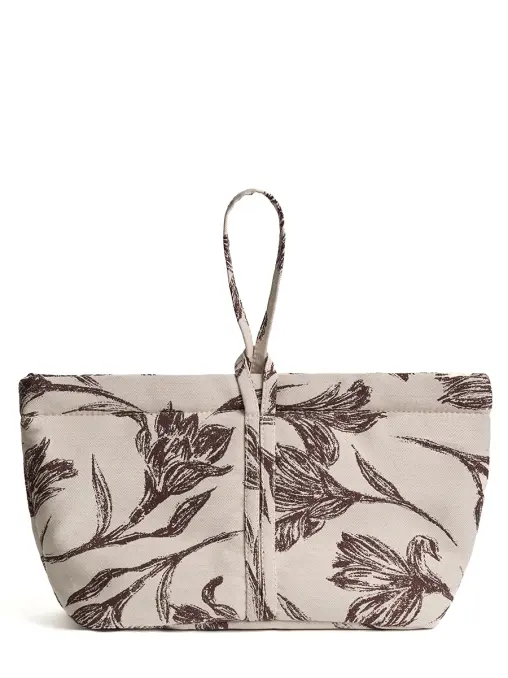 Косметичка с цветочным принтом MAROZ