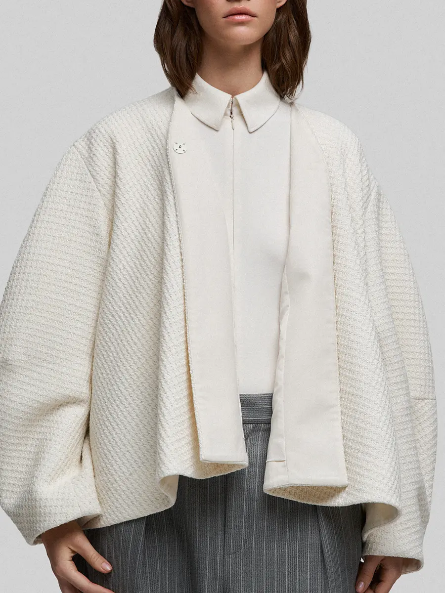 Накидка из твида