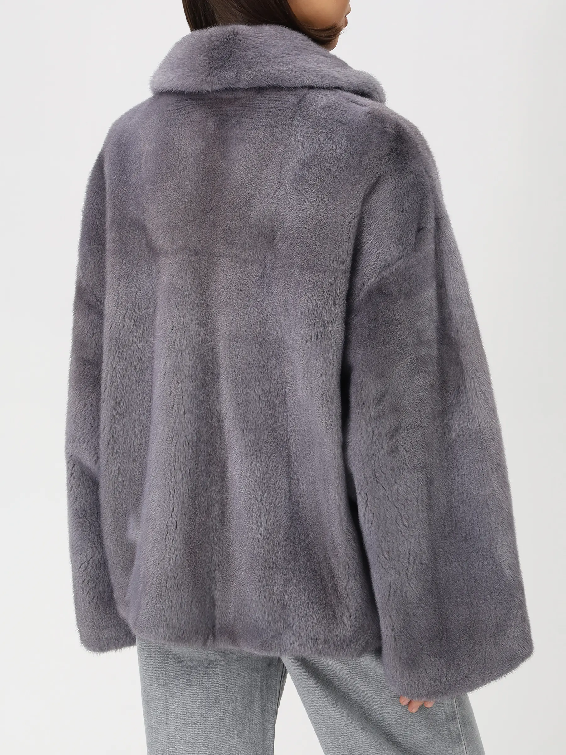 Полушубок норковый