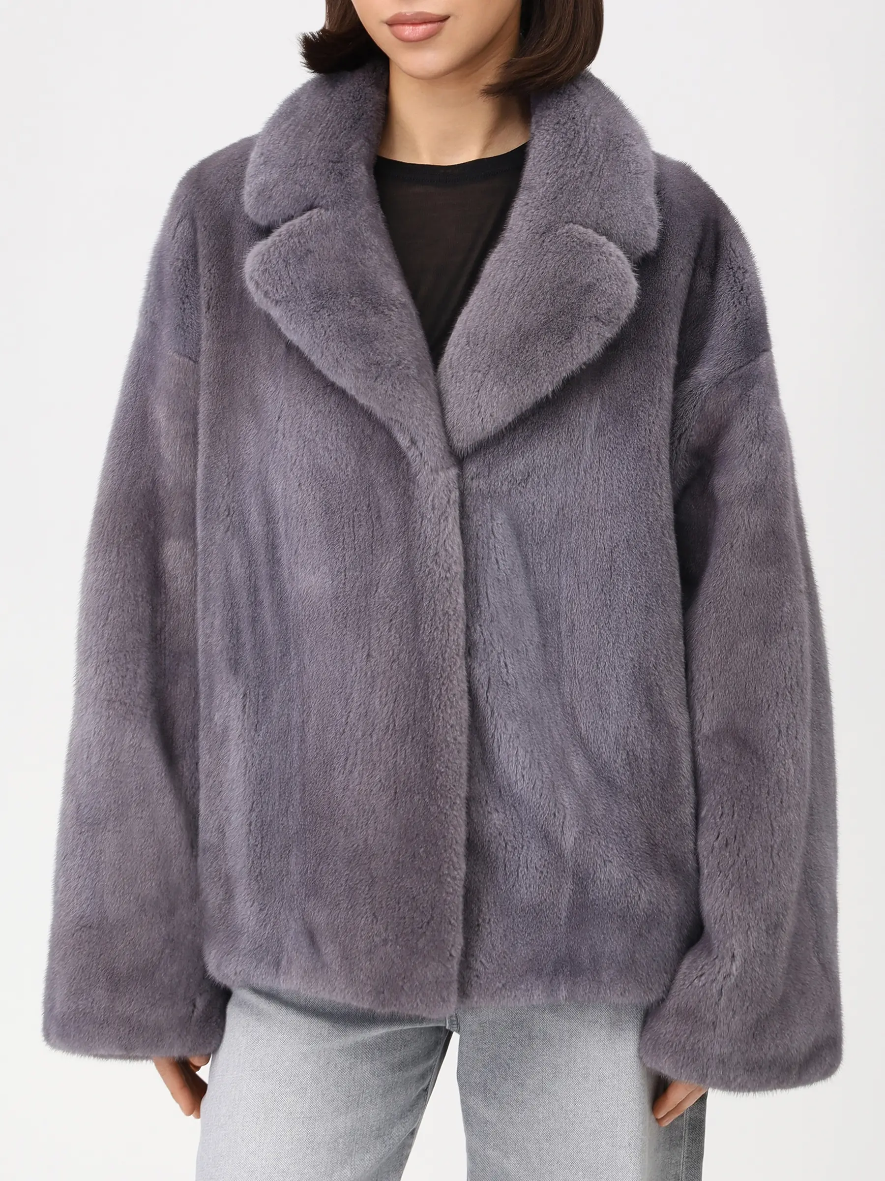 Полушубок норковый