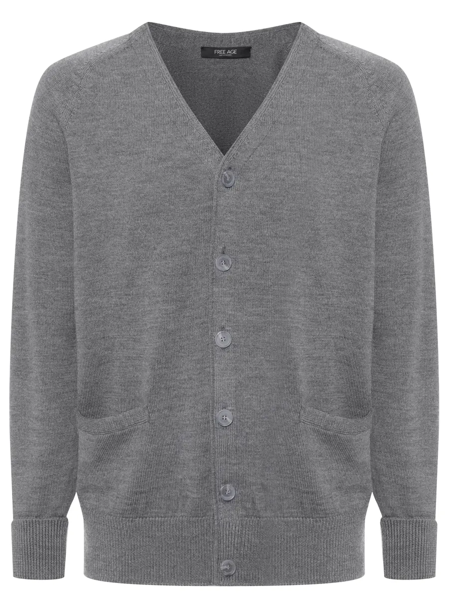 Кардиган шерстяной