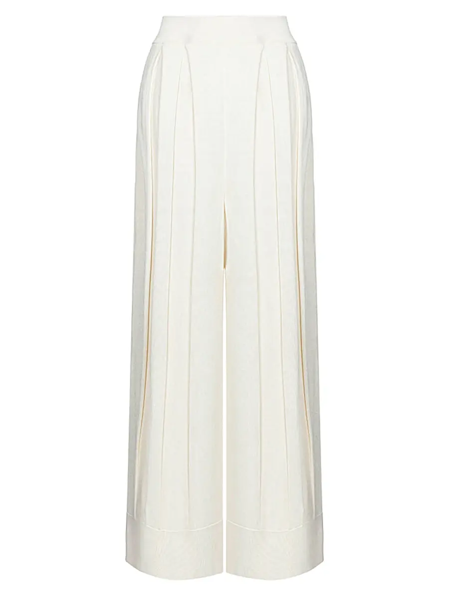 Брюки шелковые