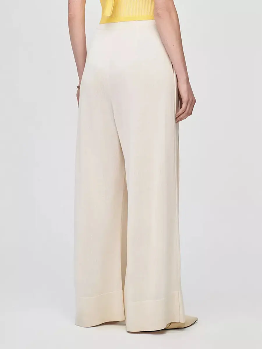 Брюки шелковые