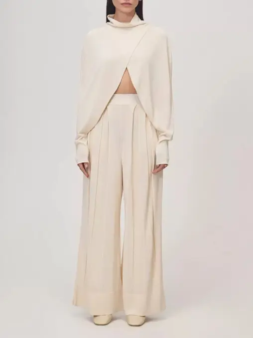 Брюки шелковые FREE AGE