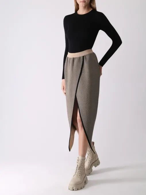 Юбка шелковая FREE AGE