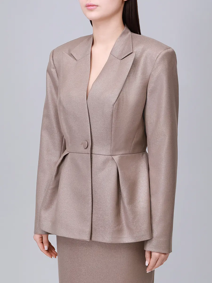 Жакет с баской