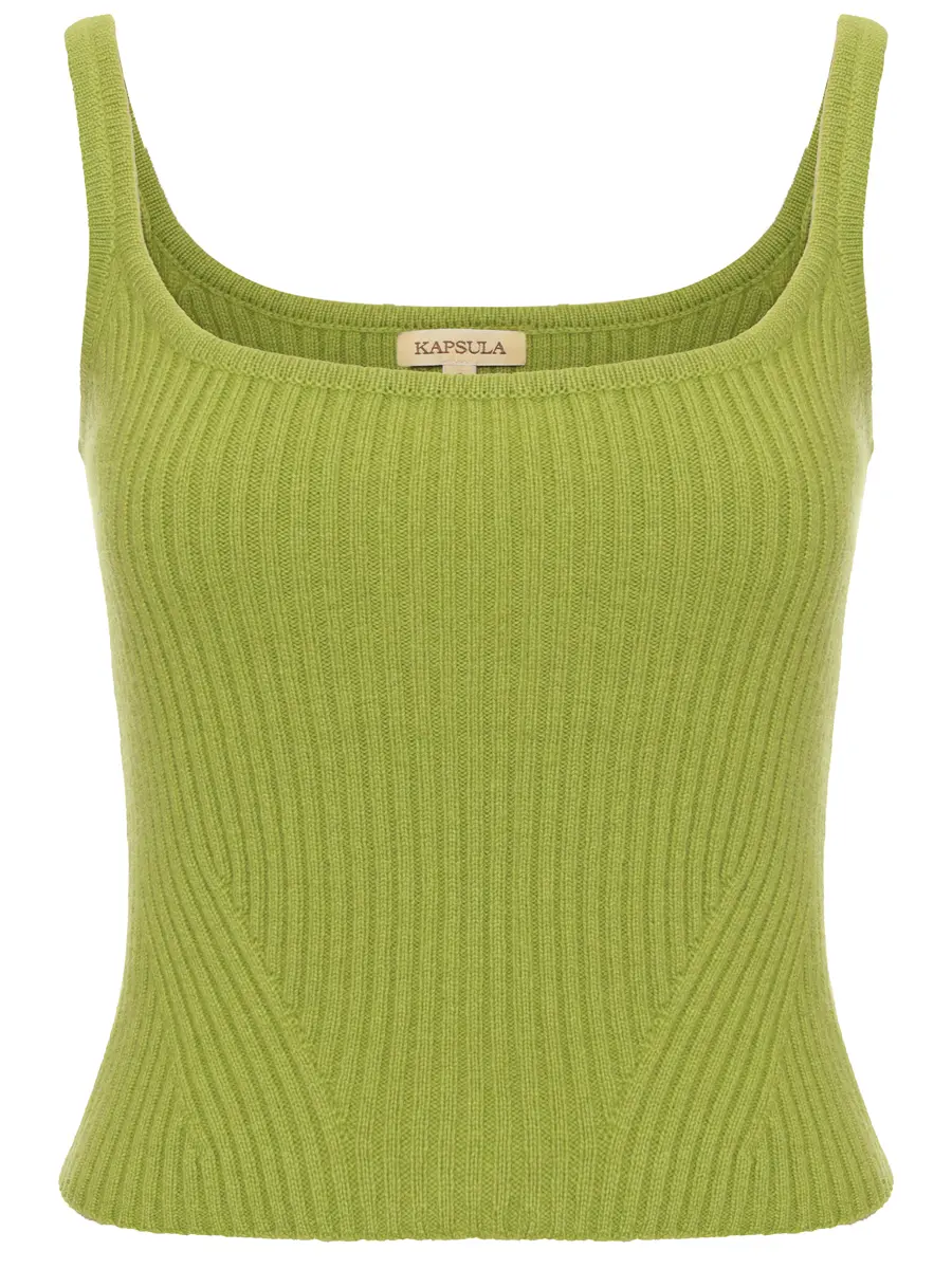 Топ из шерсти и кашемира