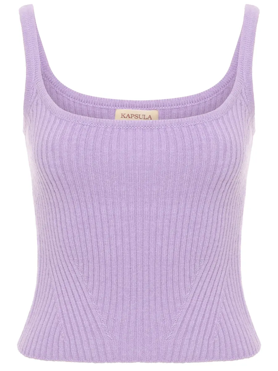 Топ из шерсти и кашемира