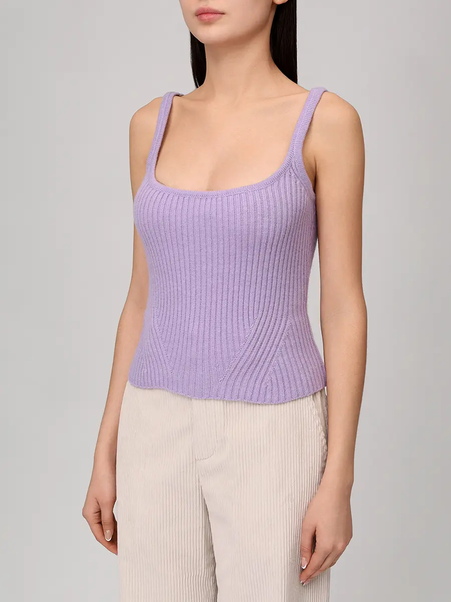 Топ из шерсти и кашемира