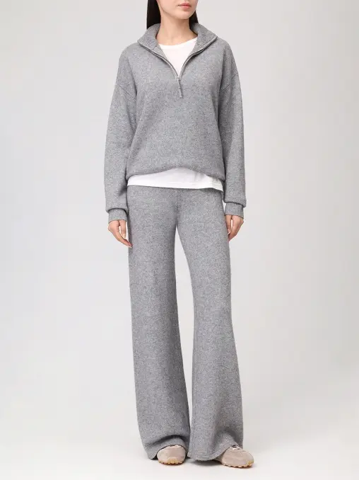 Брюки из кашемира и шерсти KAPSULA