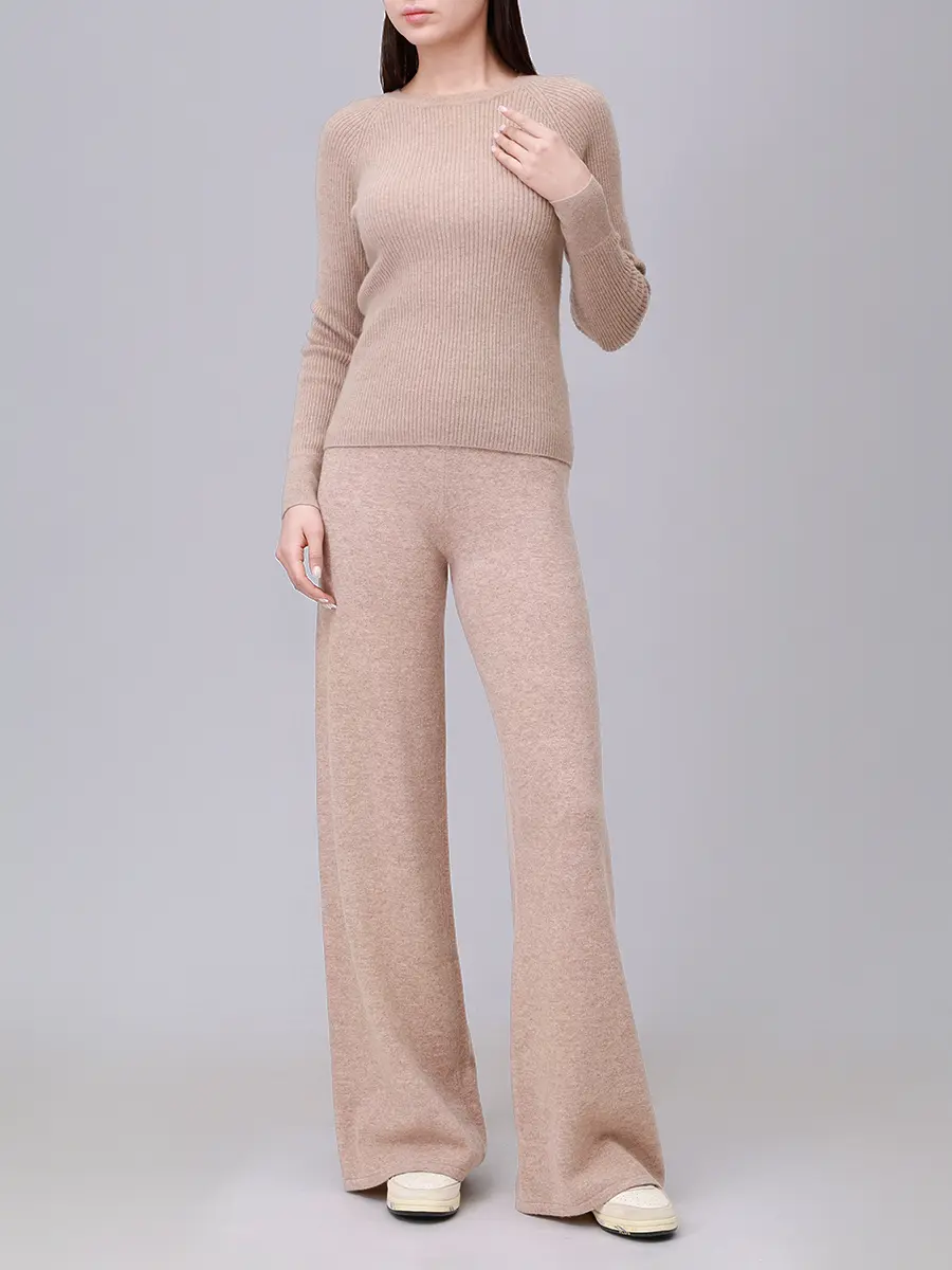 Брюки из кашемира и шерсти