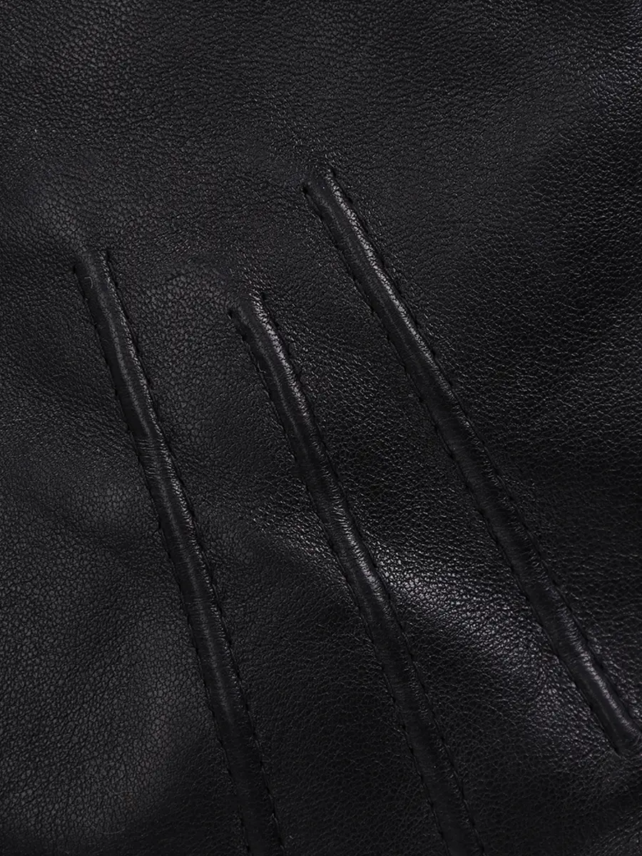 Перчатки кожаные