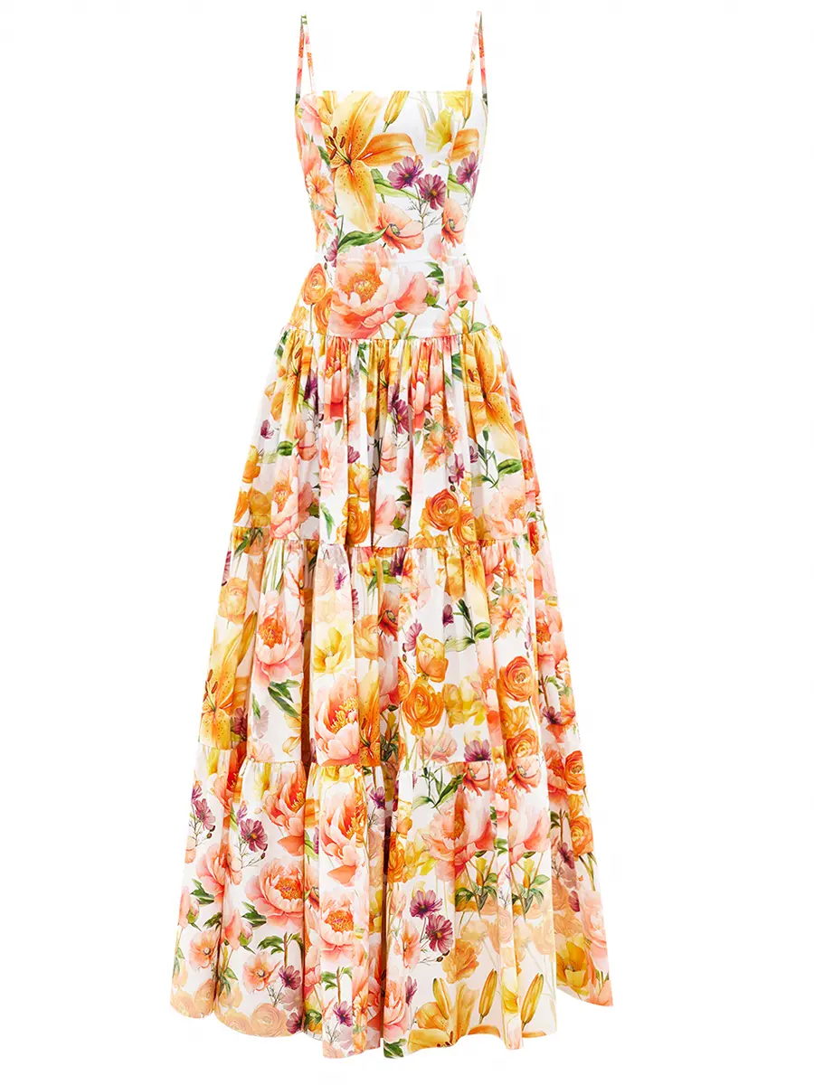 Платье SYRINGA хлопковое