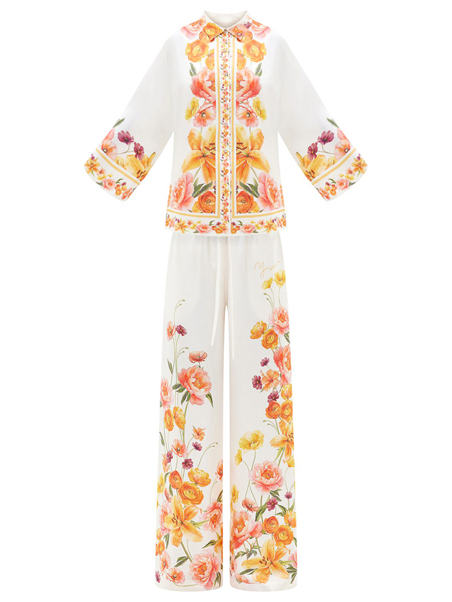 Костюм LUPIN SET шелковый