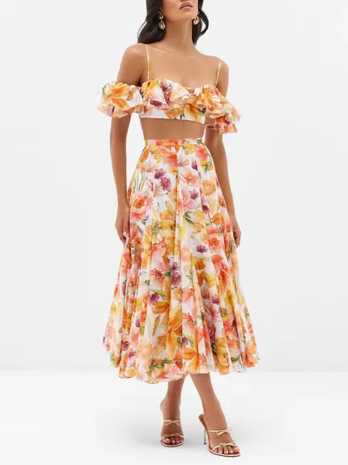 Юбка MAGNOLIA SKIRT хлопковая YVON