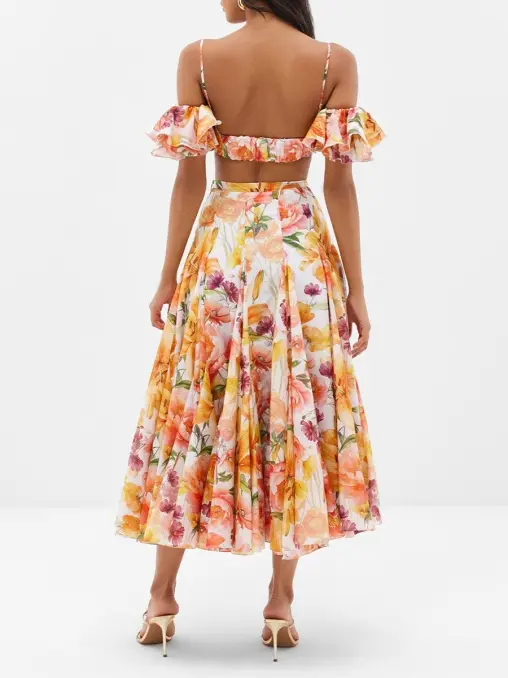 Юбка MAGNOLIA SKIRT хлопковая YVON