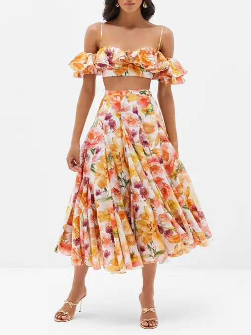 Топ MAGNOLIA TOP хлопковый YVON