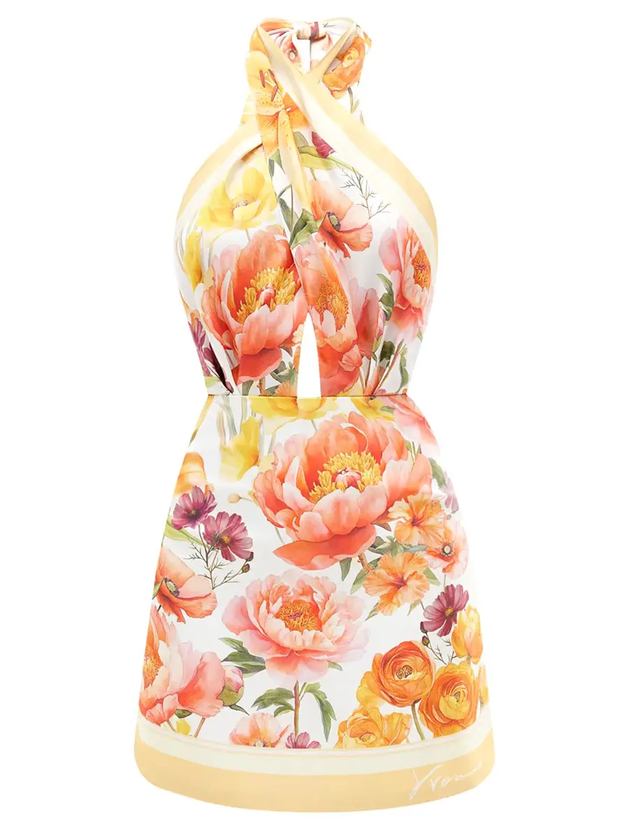 Платье HELICONIA шелковое