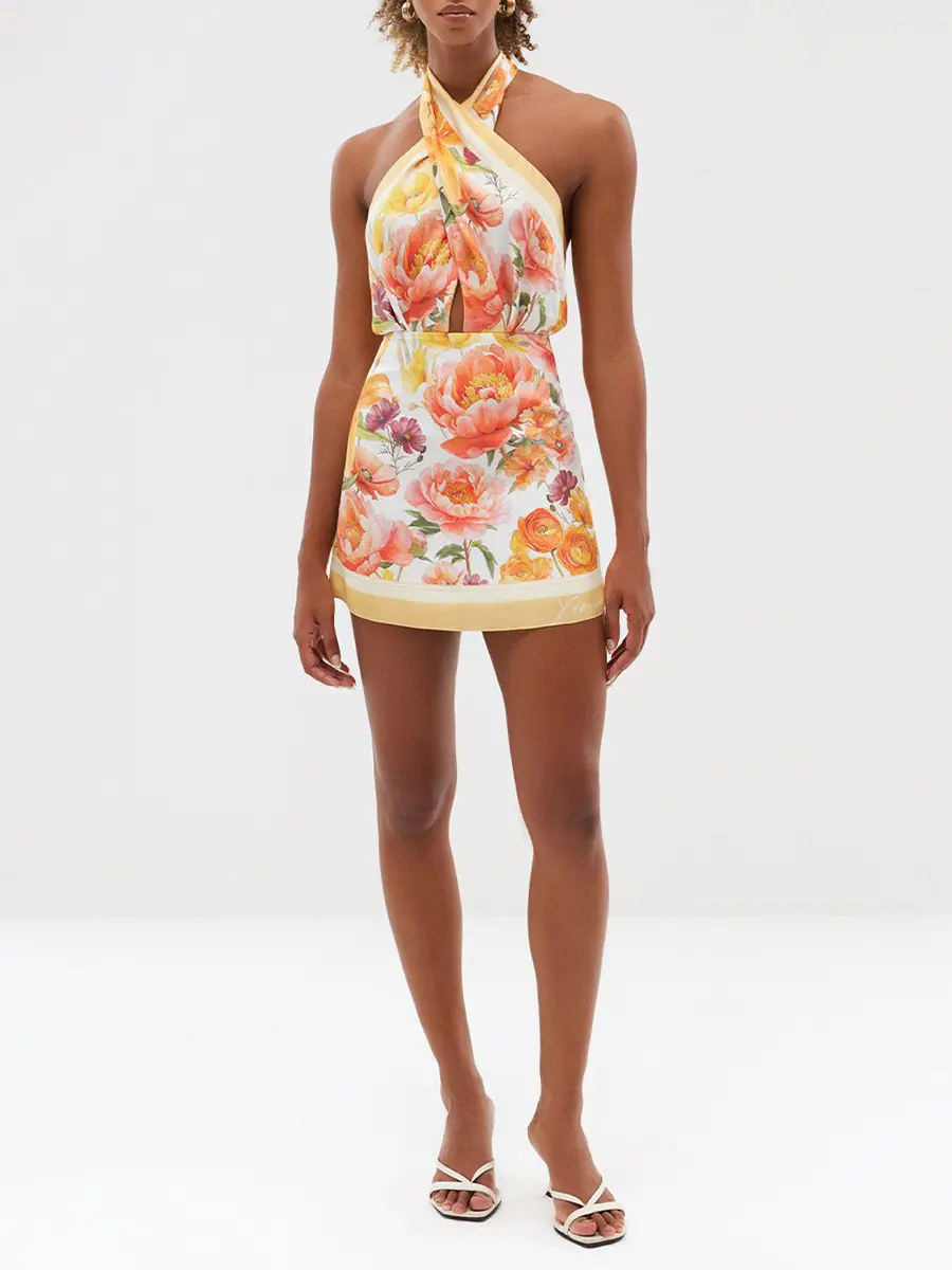 Платье HELICONIA шелковое