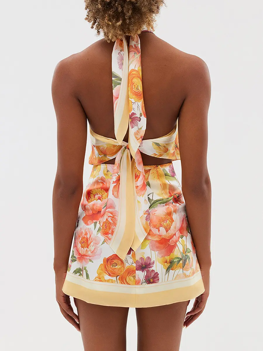 Платье HELICONIA шелковое