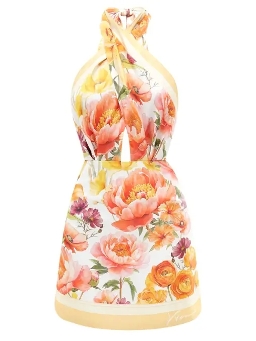 Платье HELICONIA шелковое YVON