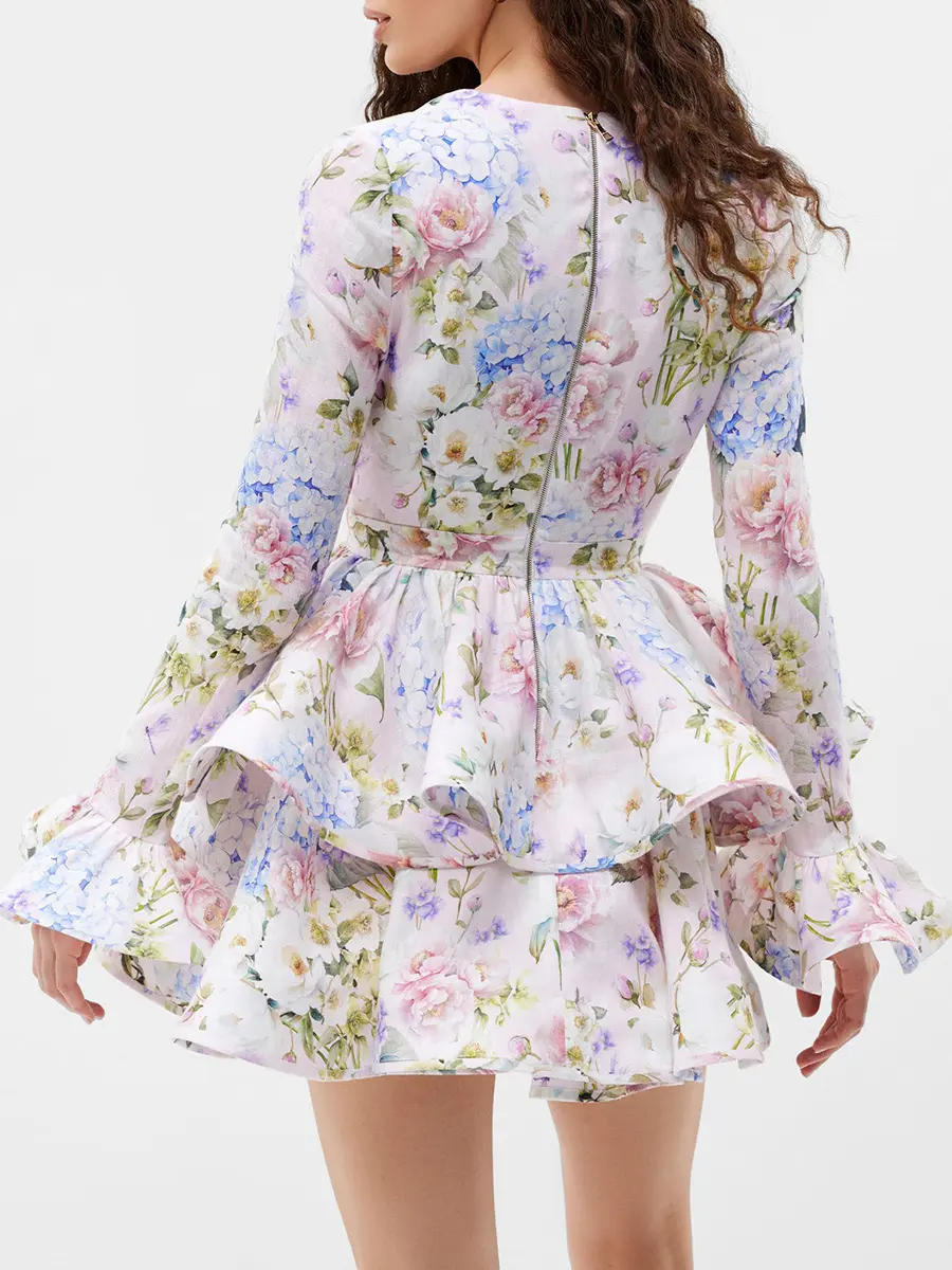 Платье ANEMONE CORONARIA льняное