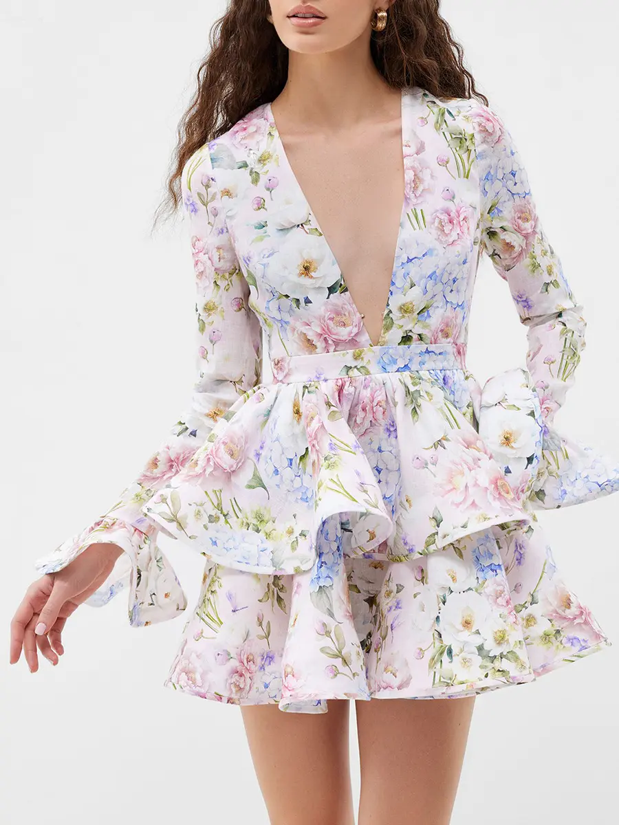 Платье ANEMONE CORONARIA льняное