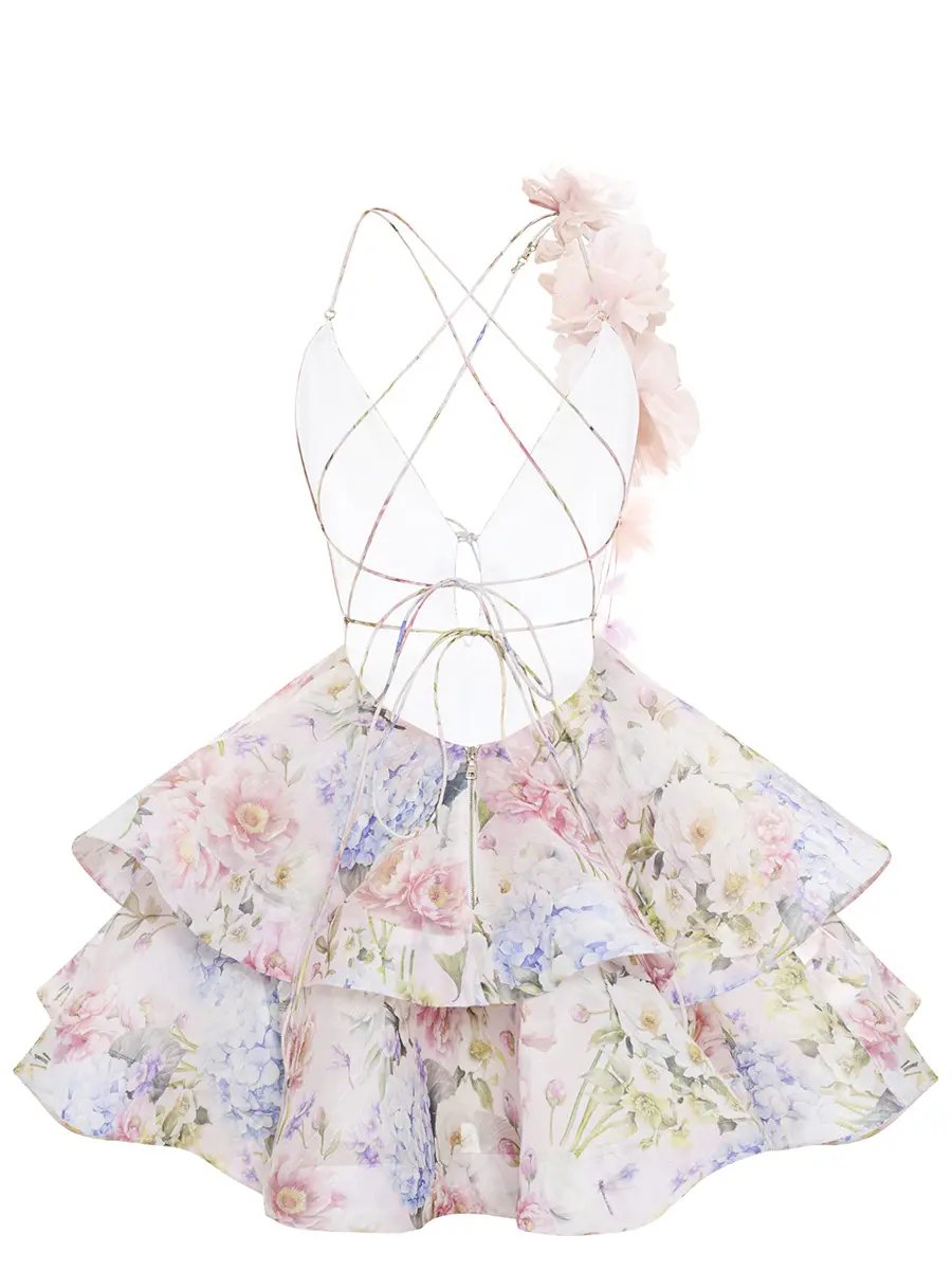 Платье ANEMONE DU JAPON с принтом